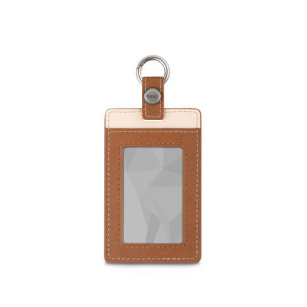 Moshi A Premium Badge Holder Made Of Soft Vegan Leather w/ Front Viewing 99MO095751